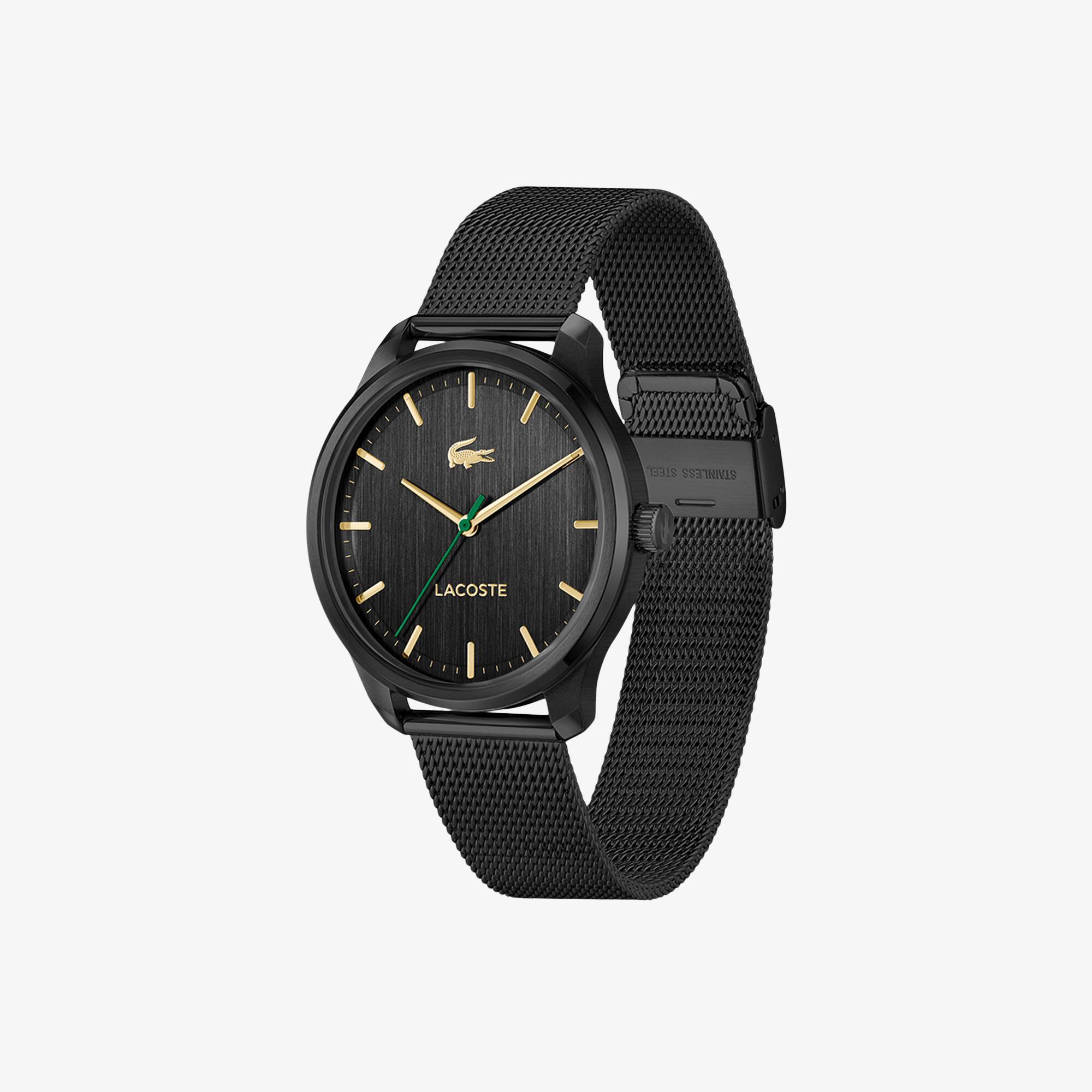 Thumbnail - Lacoste IOnenplattierte Edelstahl-Uhr Lisbon - SANS COLORIS Size One Size