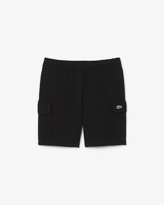 Cargo-Shorts aus Baumwollfleece