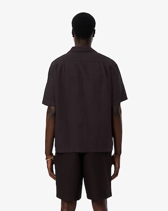 Relaxed Fit-Hemd aus Leinen