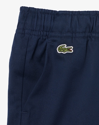 Hose aus Stretch-Baumwollgabardine