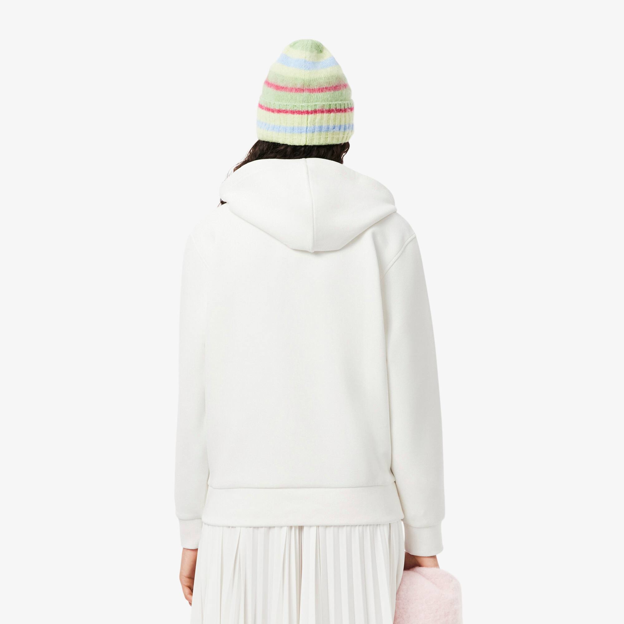 Thumbnail - Lacoste Hoodie aus Piqué - Weiß Size 38