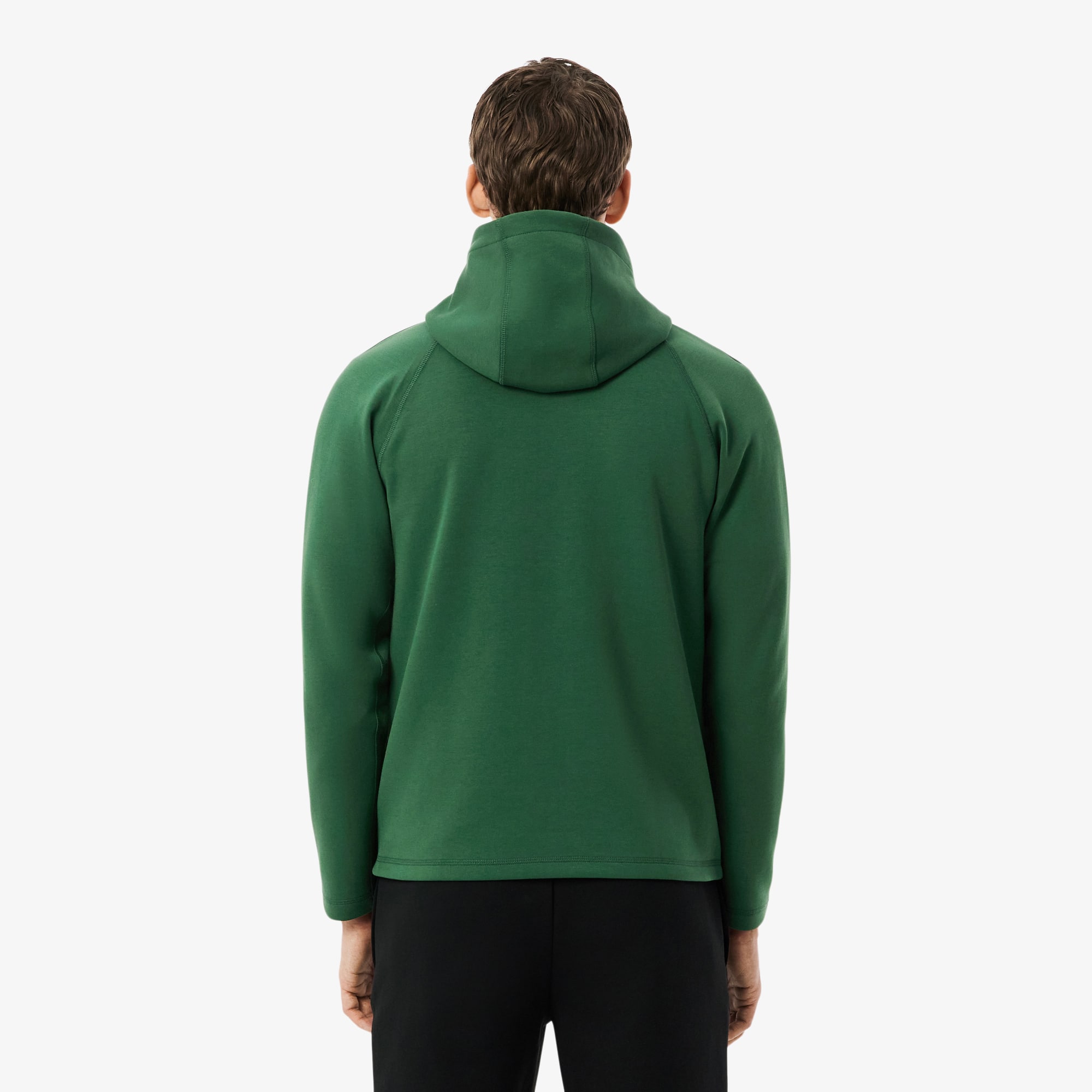 Thumbnail - Lacoste Sport-Hoodie aus Stretchmaterial mit Reißverschluss - Grün Size S