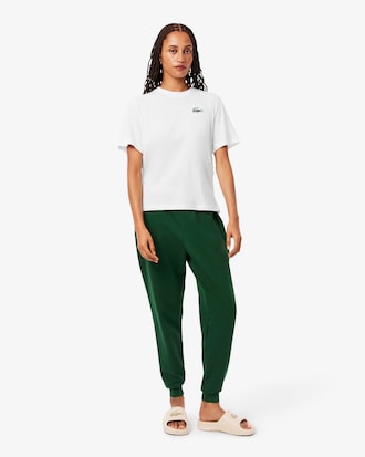 Loungewear-T-Shirt aus Baumwolljersey