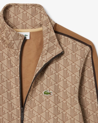 Track-Jacke Paris aus Jacquard mit Reißverschluss