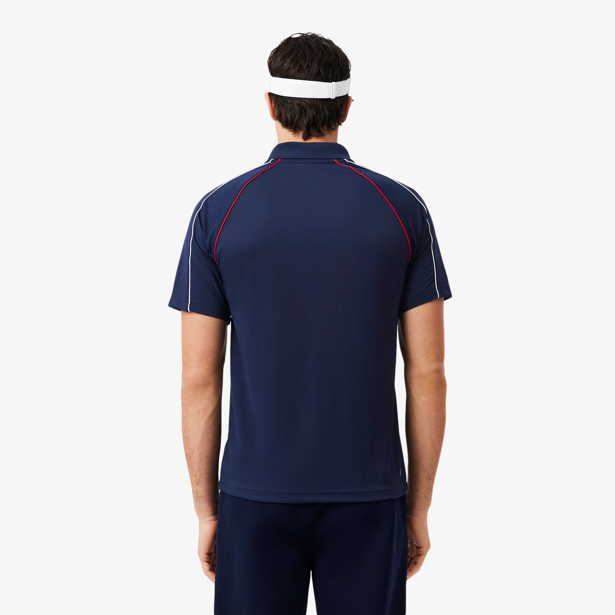 Thumbnail - Lacoste Polohemd French Tennis Team - Navy Blau Size S