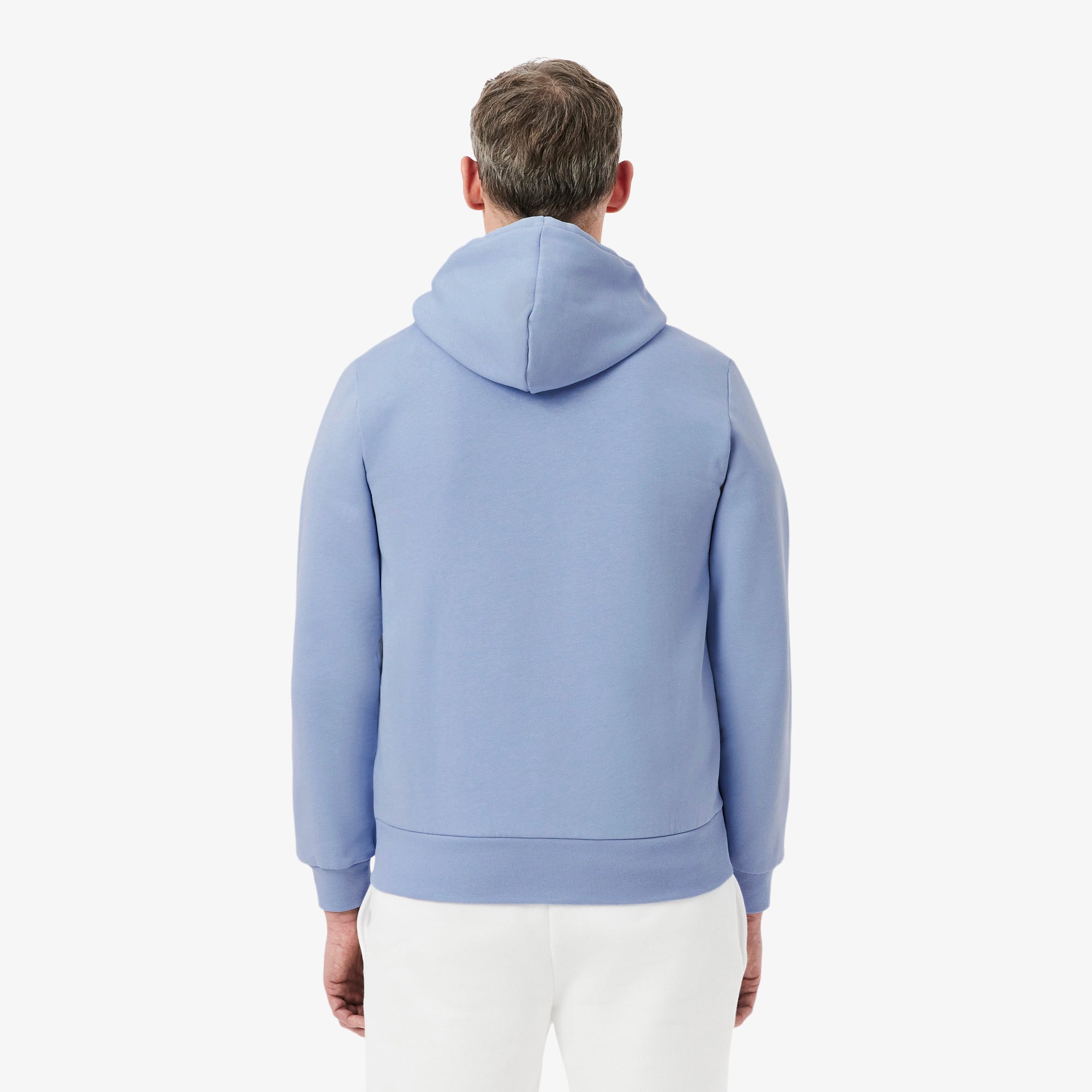 Thumbnail - Lacoste Hoodie aus Fleece mit Reißverschluss - Hellblau Size M