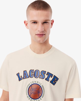 T-Shirt aus Baumwolle mit Print