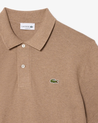 Classic Fit-Polohemd aus Strick
