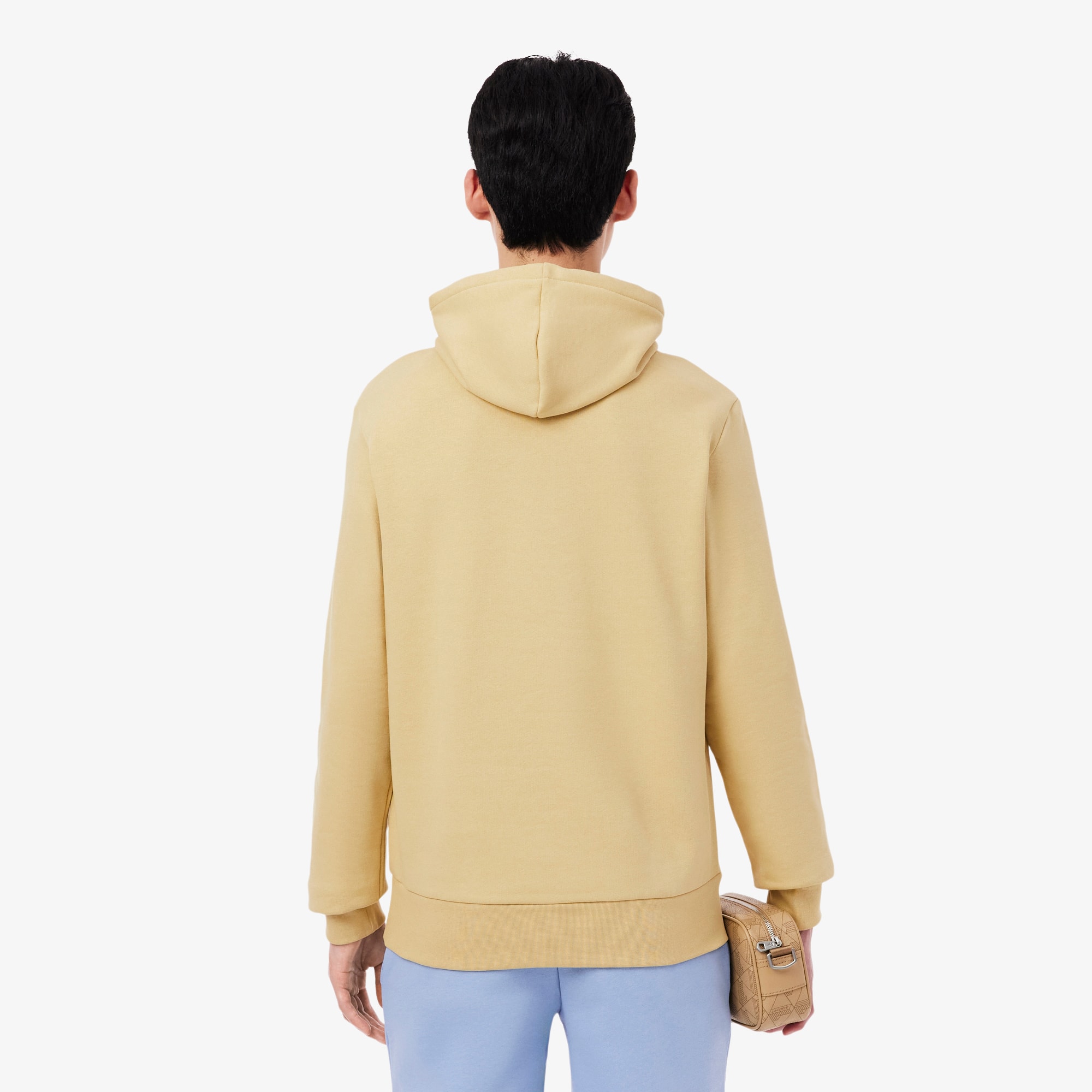 Thumbnail - Lacoste Fleece-Hoodie - Beige Size 3XL