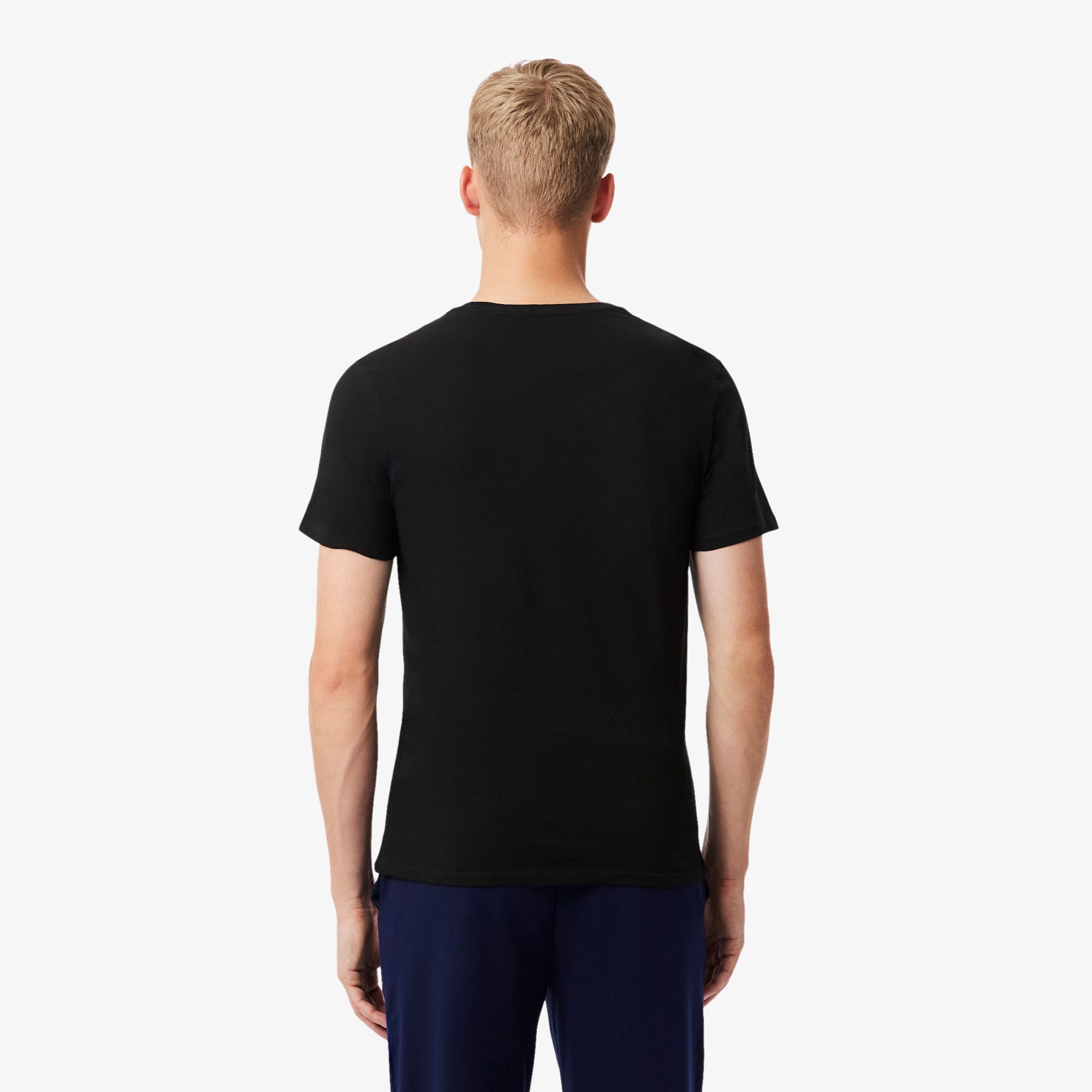 Thumbnail - Lacoste 3er-Pack Lounge-T-Shirts - Schwarz Size XS