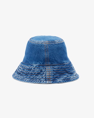 Bob-Hut aus Baumwoll-Twill