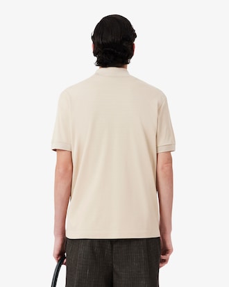 Classic Fit-Polohemd Runway mit Piqu&eacute; aus Seide