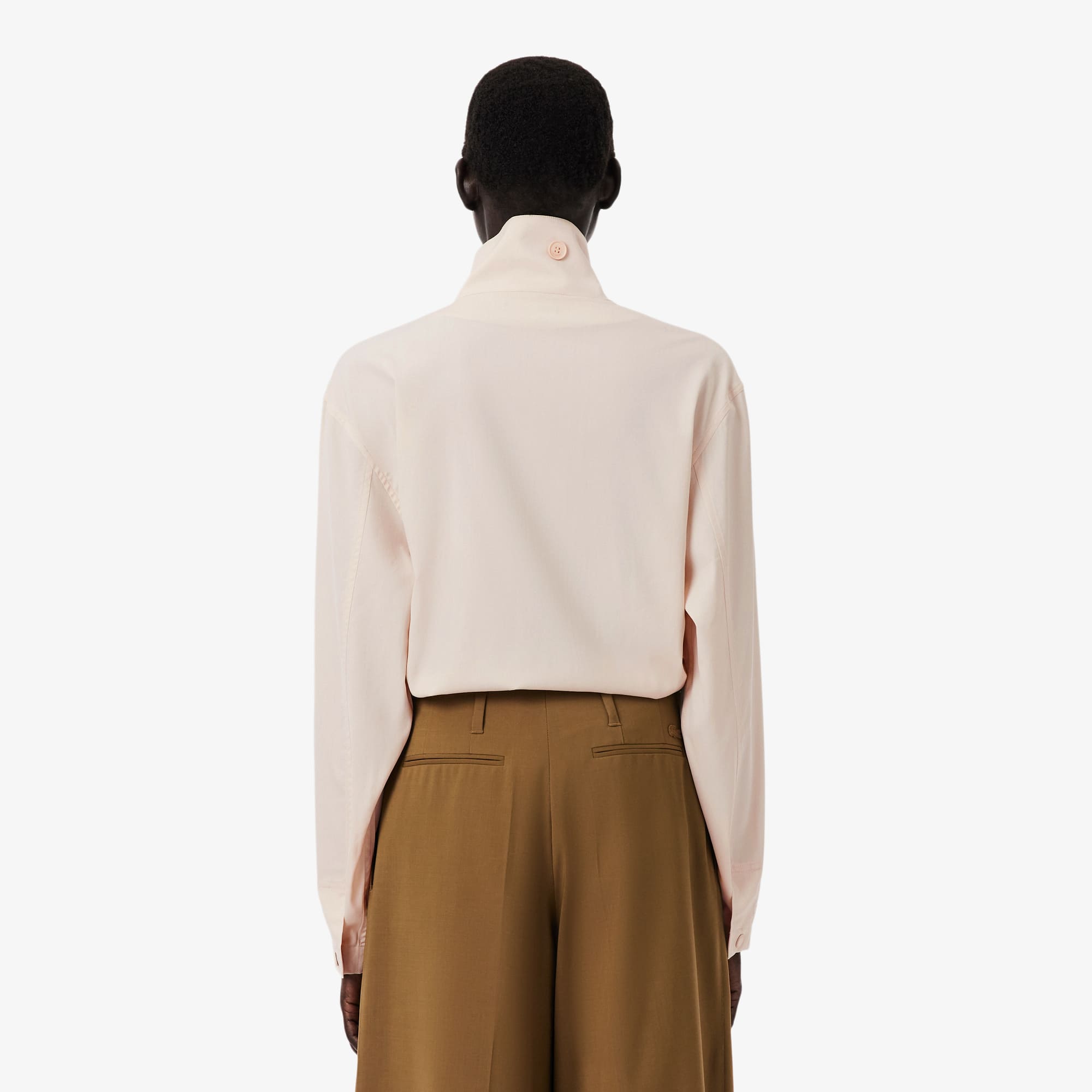 Thumbnail - Lacoste Übergroßes Hemd Runway aus Wollgemisch - Greme Size 36