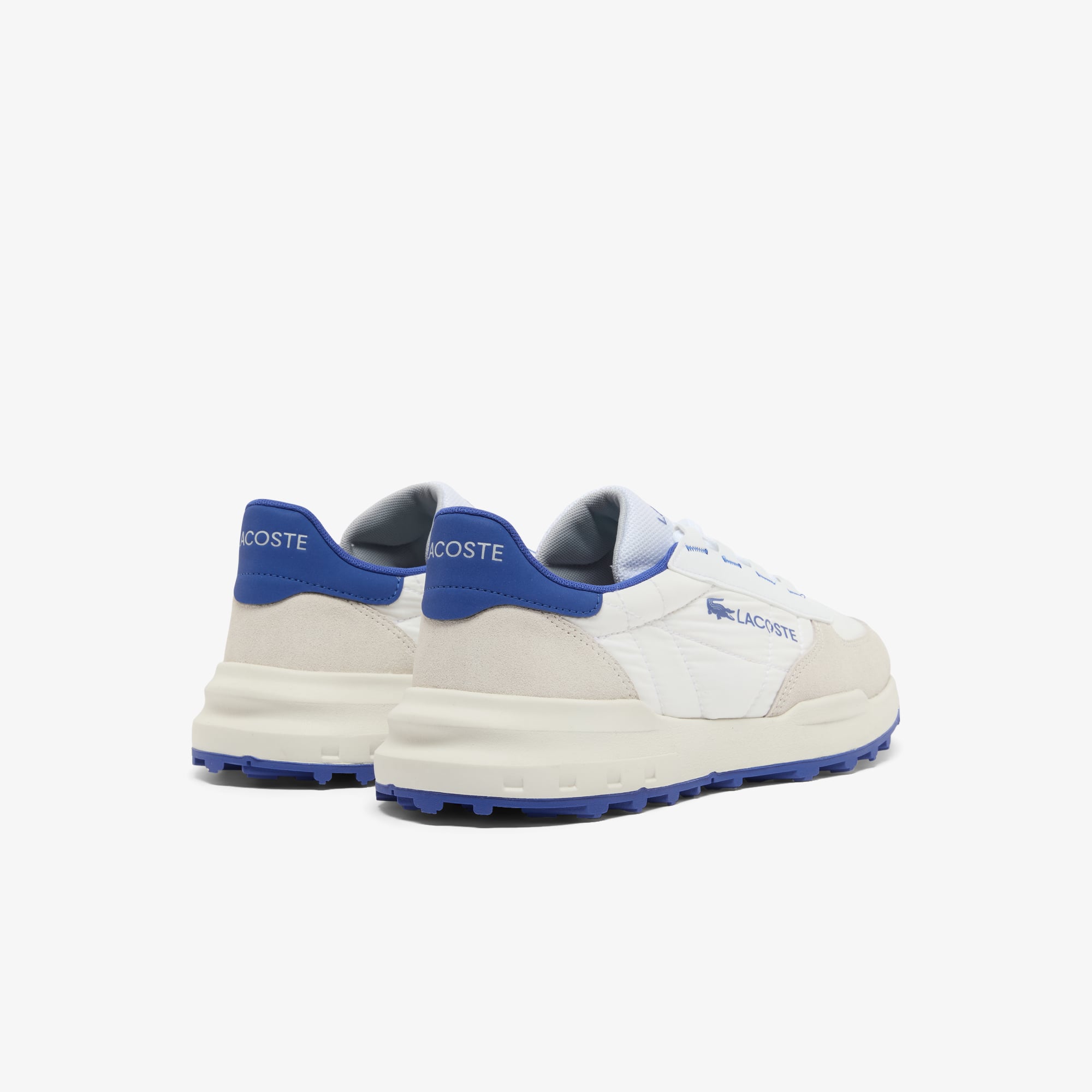 Thumbnail - Lacoste Herren-Sneakers Elite Active Evo - WHT/BLUE Size 46.5