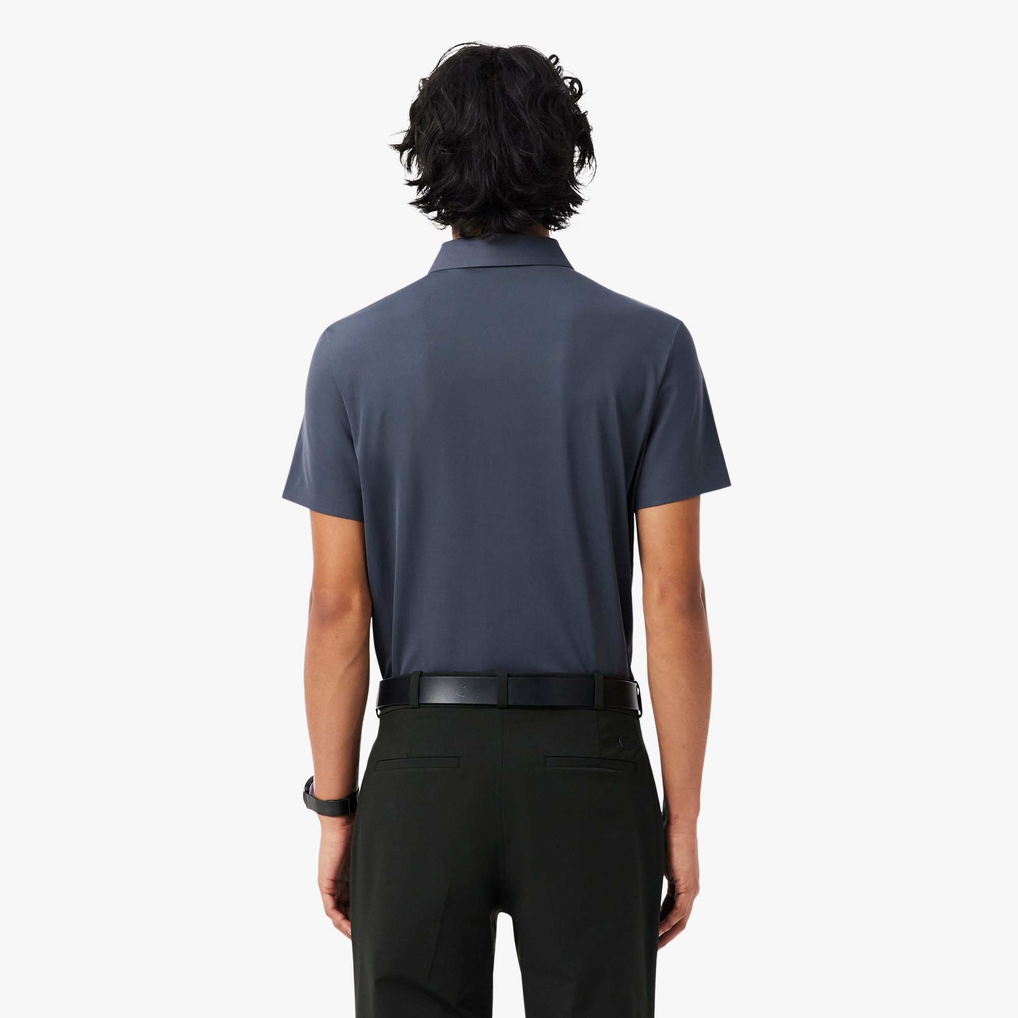 Thumbnail - Lacoste Commuter-Polohemd, Regular Fit - Dunkelgrau Size 4XL