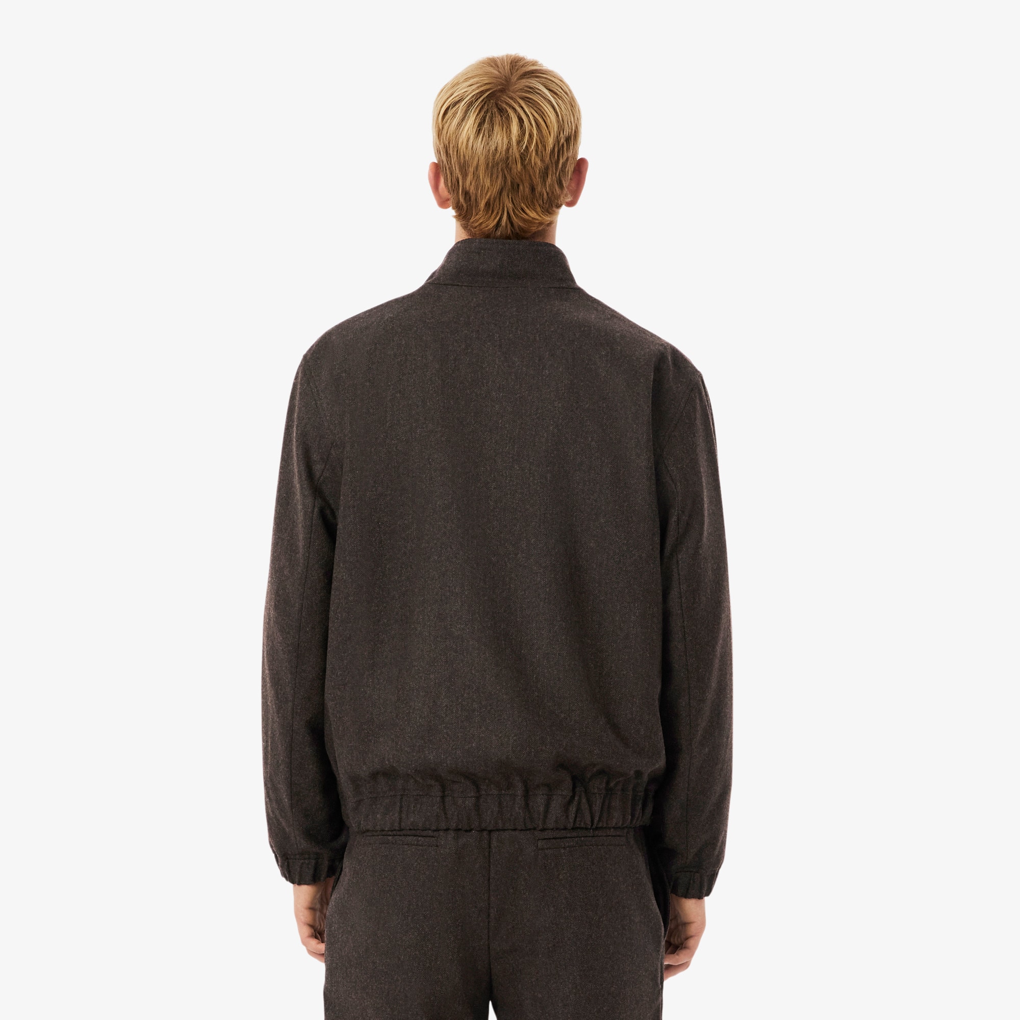 Thumbnail - Lacoste Harrington-Jacke aus Wolle - Braun Size 52 - M-L