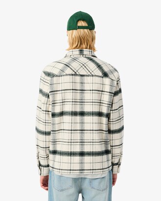 Overshirt aus karierter Baumwolle