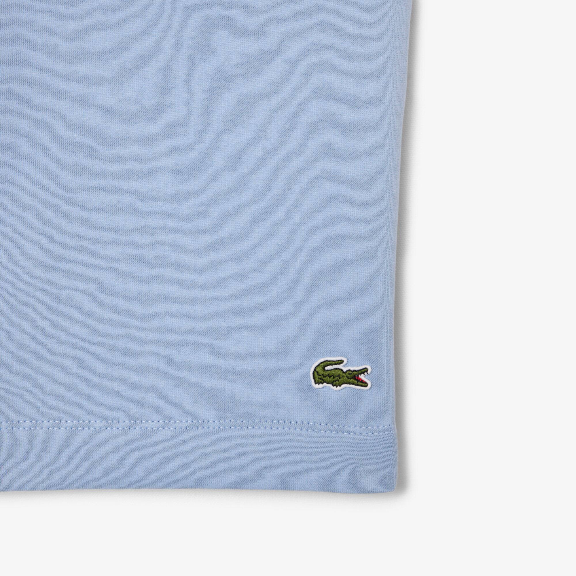 Thumbnail - Lacoste Regular Fit-Shorts aus Fleece - Hellblau Size S
