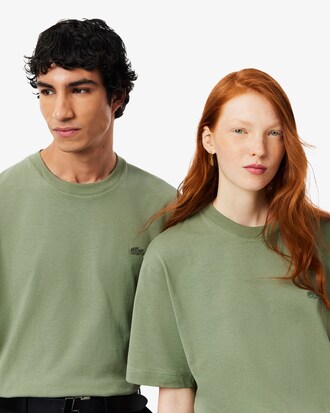 Loose Fit-T-Shirt aus schwerem Jersey