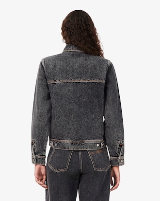 Denim-Jacke aus Baumwolle