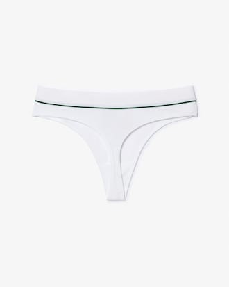 Tangas aus Rippstrick-Baumwolle