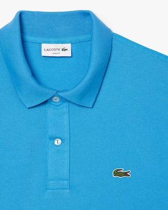 Slim Fit-Polohemd L.12.12 aus Piqué