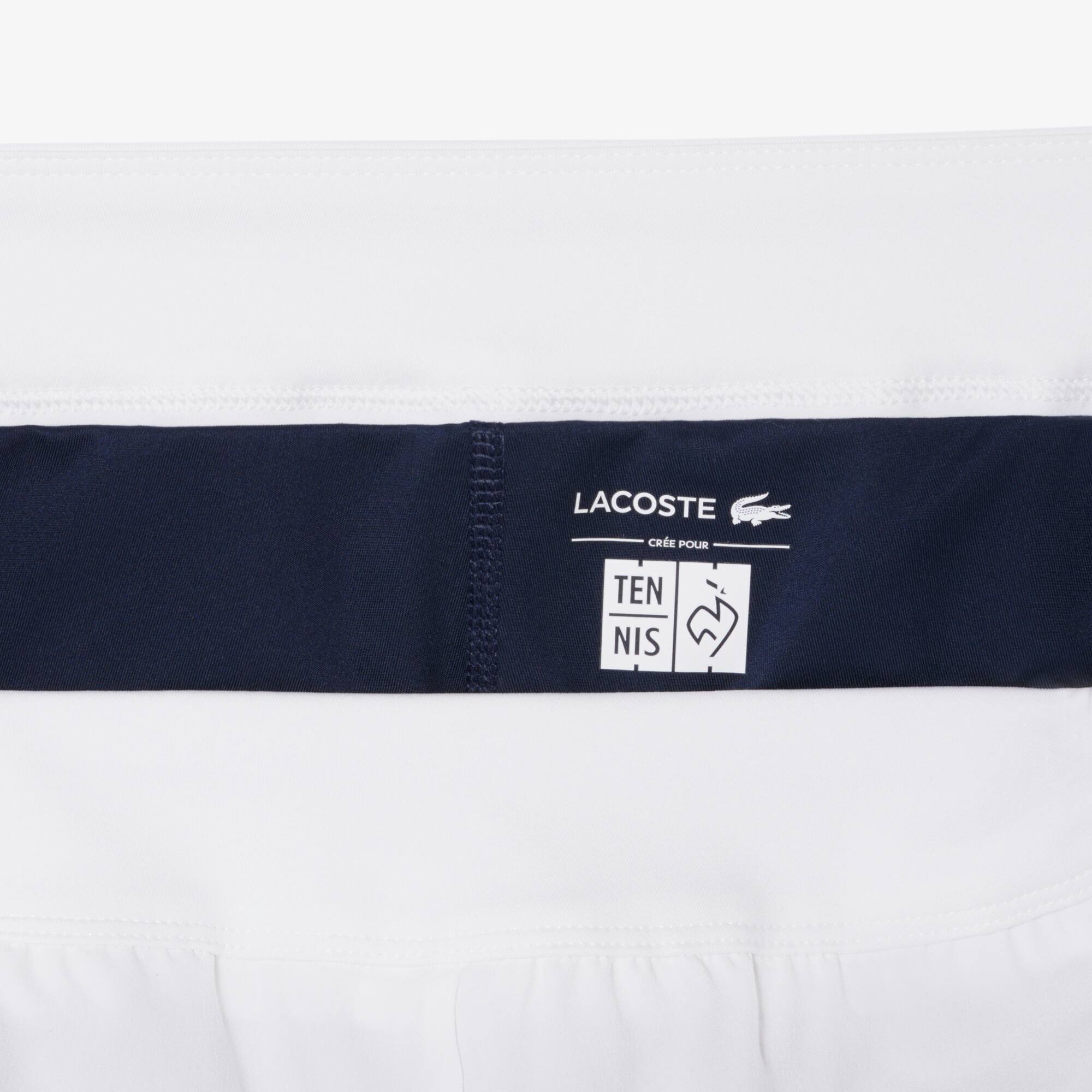 Thumbnail - Lacoste Shorts French Tennis Team - Weiß Size 44