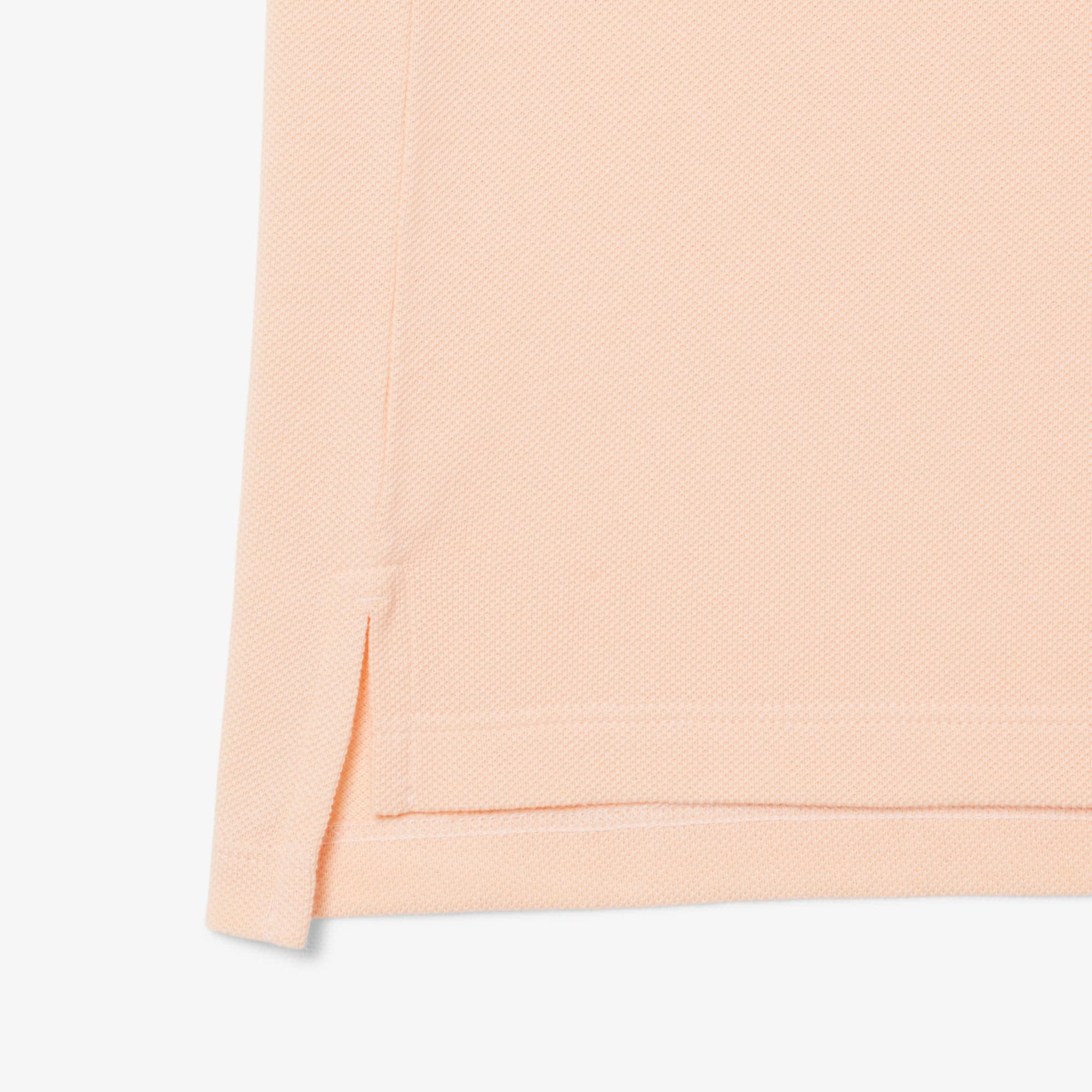 Thumbnail - Lacoste Regular Fit-Polohemd aus geschmeidigem Petit Piqué - Rose Pale Size 40