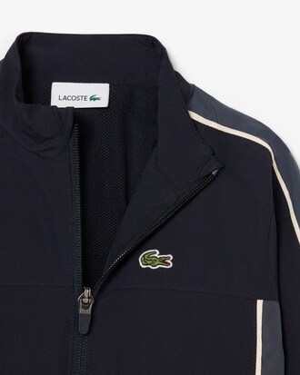 Sport-Trainingsanzug mit Colorblock-Design