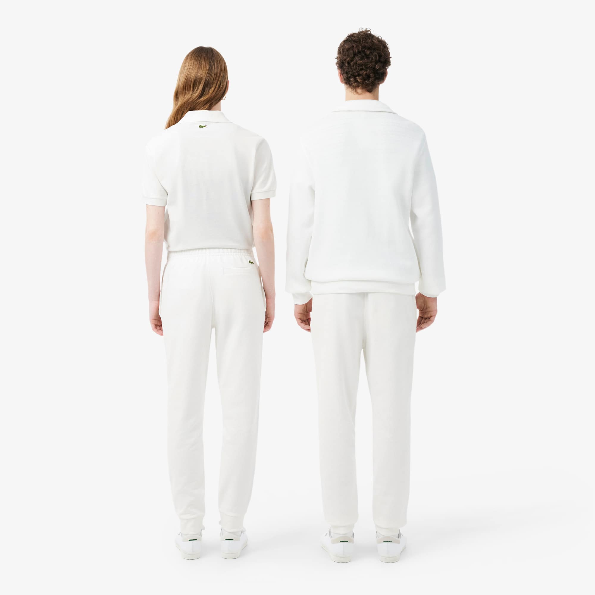 Thumbnail - Lacoste Trainingshose mit tiefgeprägtem Branding - Weiß Size 6 - XL