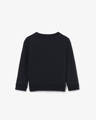 Sweatshirt aus Fleece mit Colorblock-Design