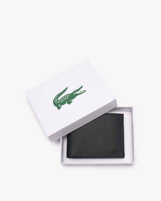 Kleine Herren-Brieftasche aus Piqué