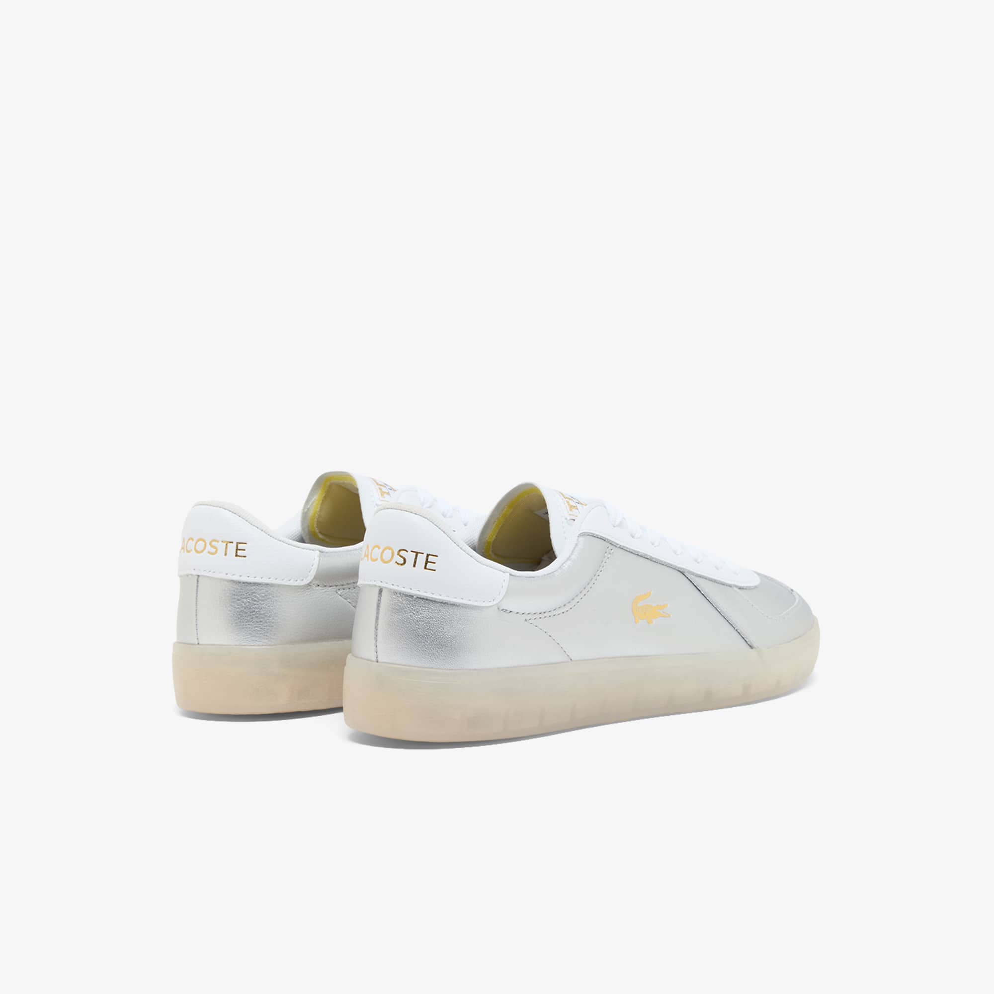 Thumbnail - Lacoste Herren-Sneakers Baseshot Pro - SLV/OFF WHT Size 46.5