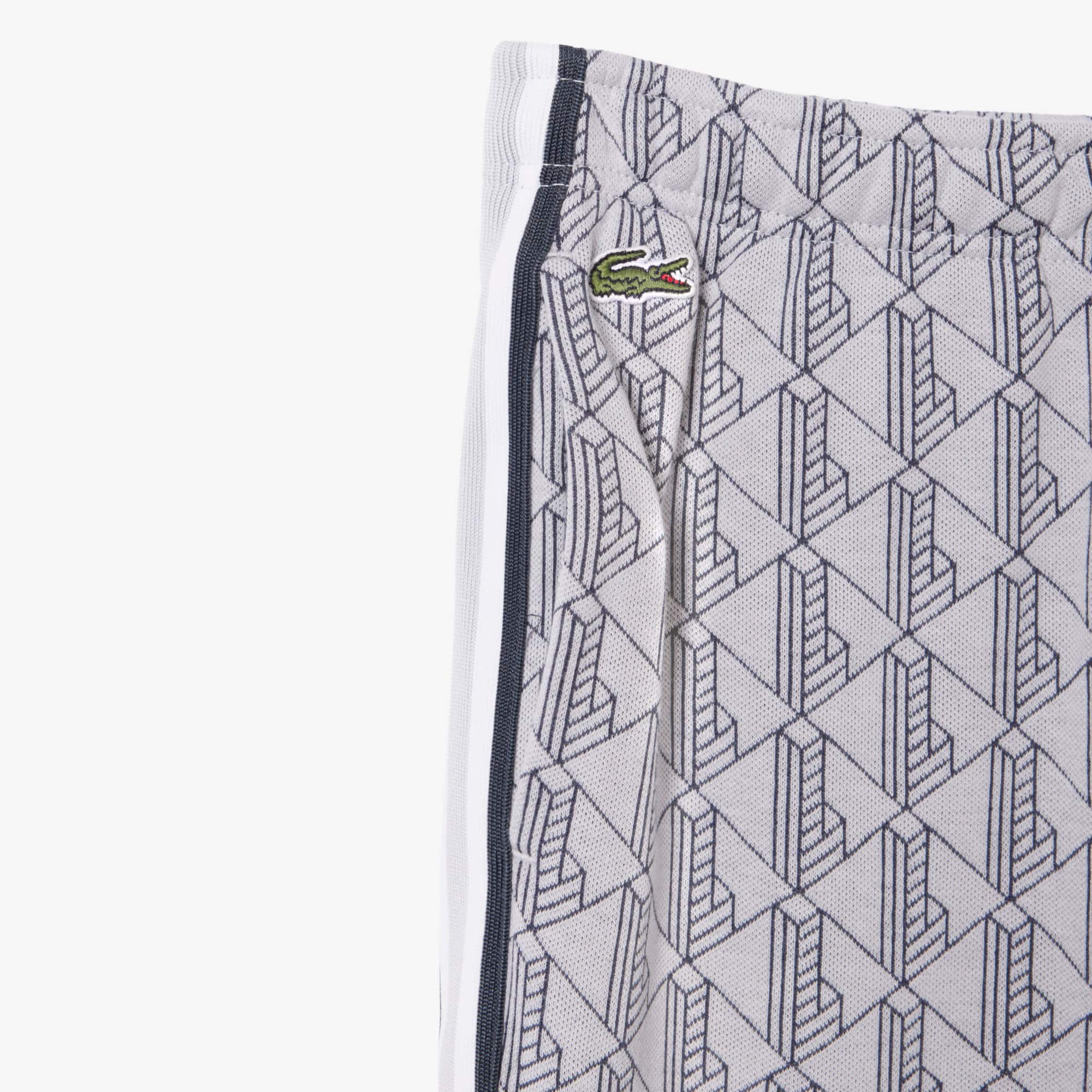 Thumbnail - Lacoste Unisex Monogramm-Trainingshose - Hellgrau Size 10 - 12A
