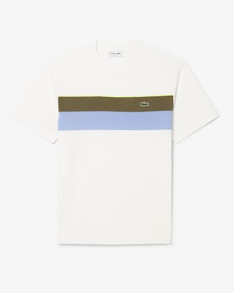 T-Shirt aus Jersey mit Colorblock-Design