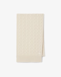 Kaschmirschal Runway mit Zopfmuster