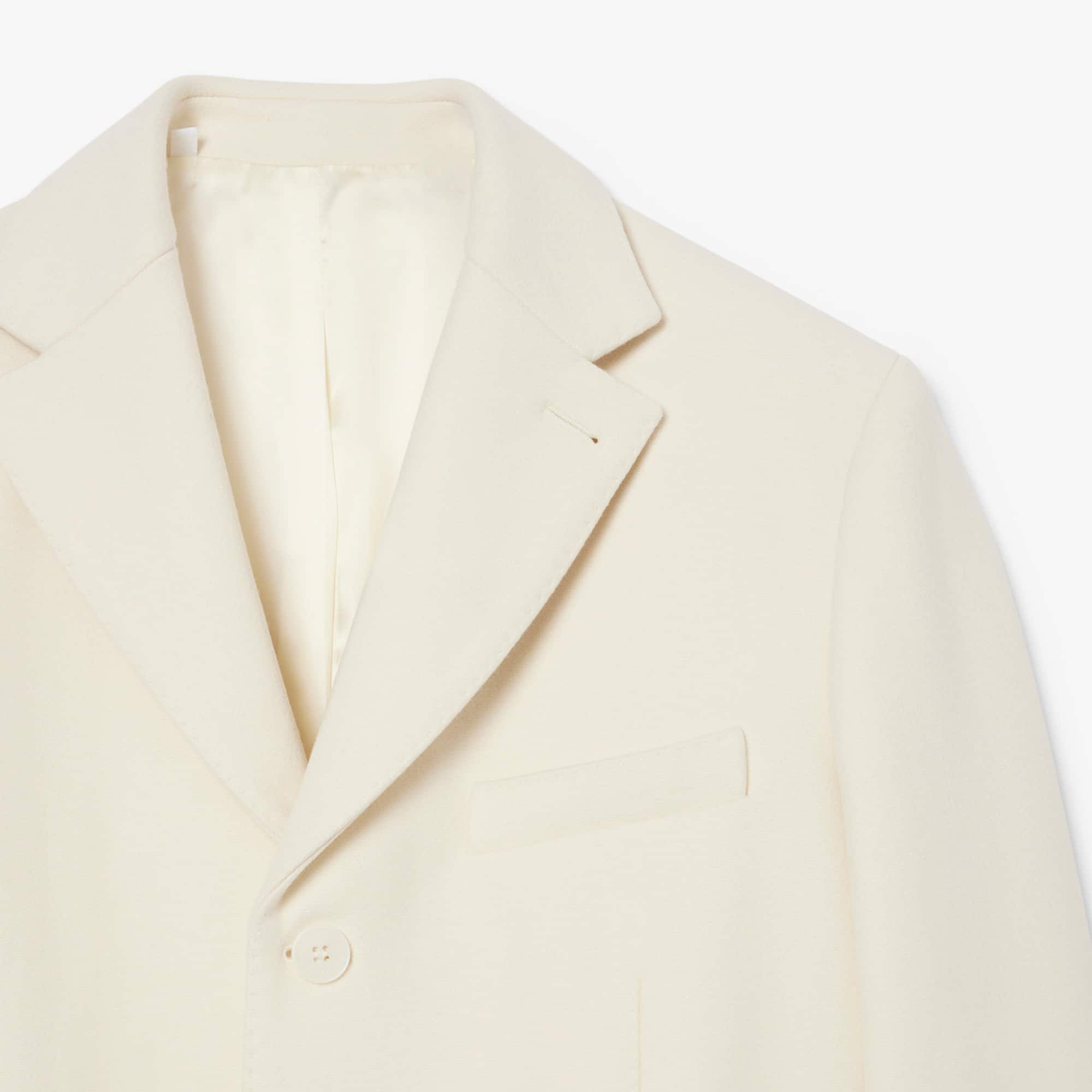 Thumbnail - Lacoste Blazer Runway aus reiner Schurwolle - Weiß Size 52 - M-L