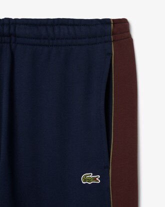 Trainingshose aus Fleece mit zulaufenden Beinen