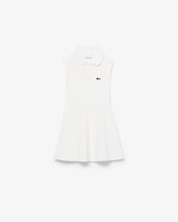 &Auml;rmelloses Kleid aus Stretch-Piqu&eacute;