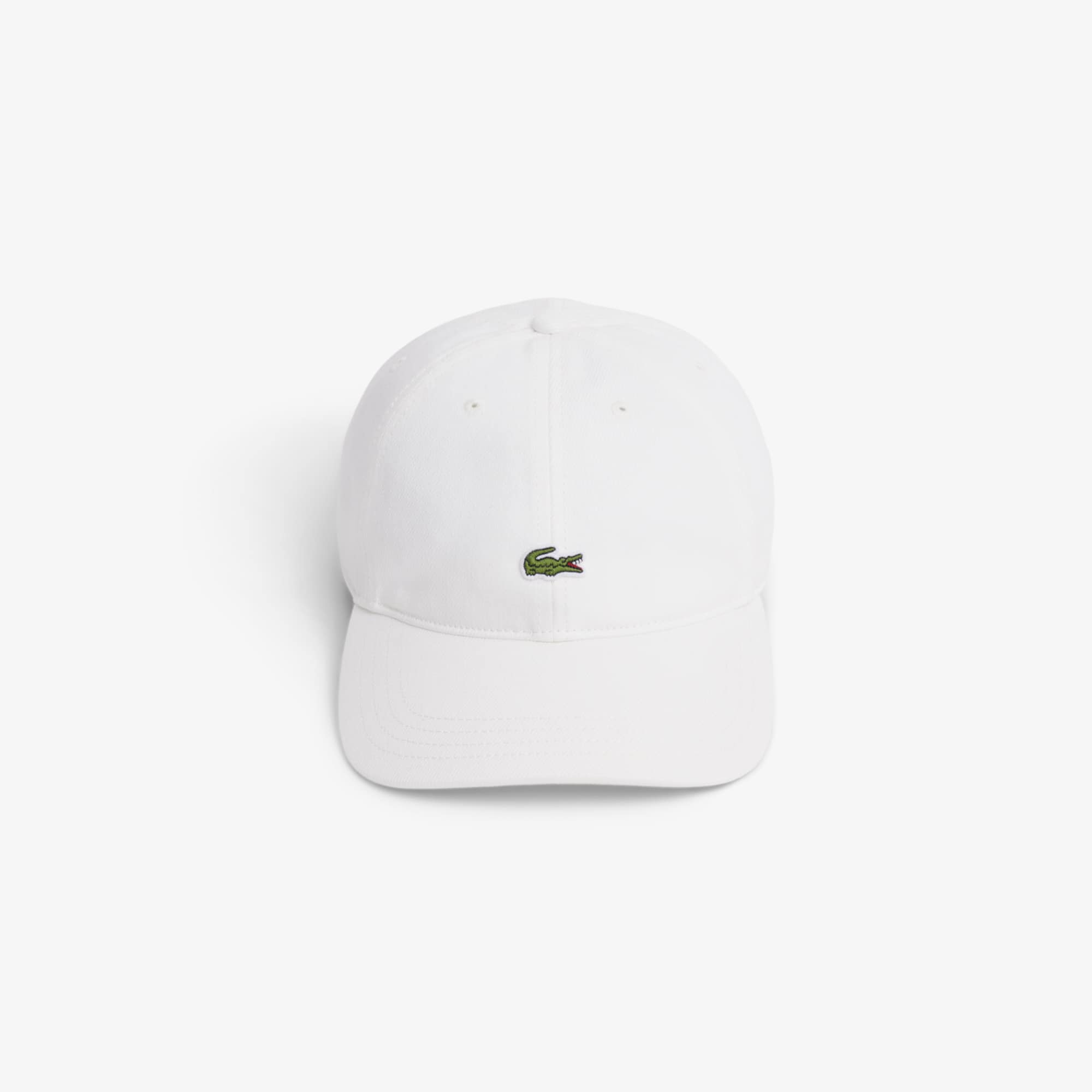 Thumbnail - Lacoste Cap aus Baumwoll-Denim - Weiß Size One Size