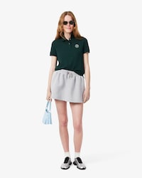 Regular Fit-Polohemd aus Petit Piqu&eacute; mit Badge