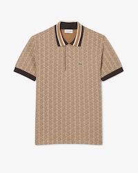 Classic Fit-Polohemd mit Monogramm aus Jacquard