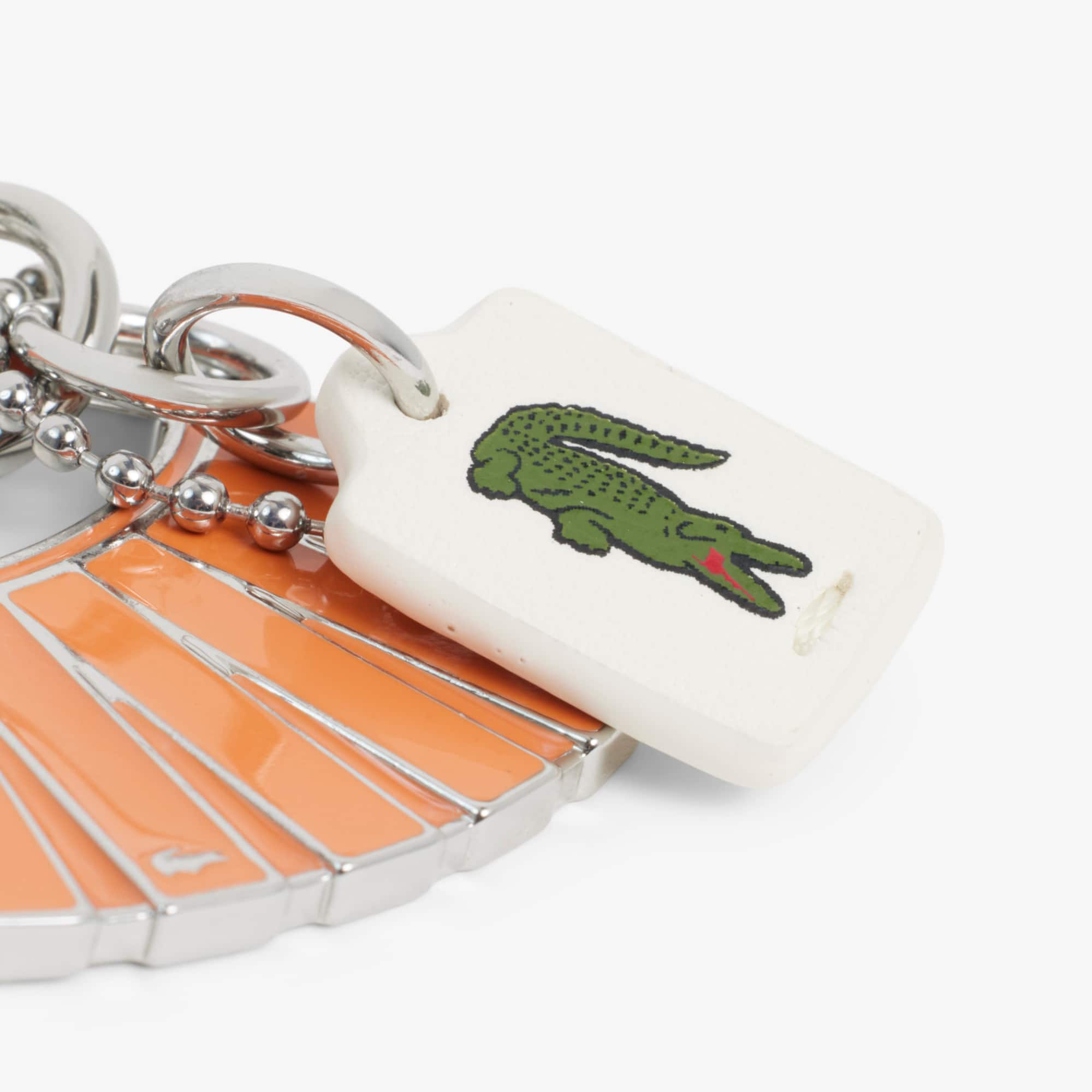 Thumbnail - Lacoste Schlüsselanhänger Lenglen mit L-Charm - BLOSSOM Size One Size