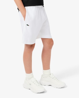 Sportshorts aus Diamant-Taft