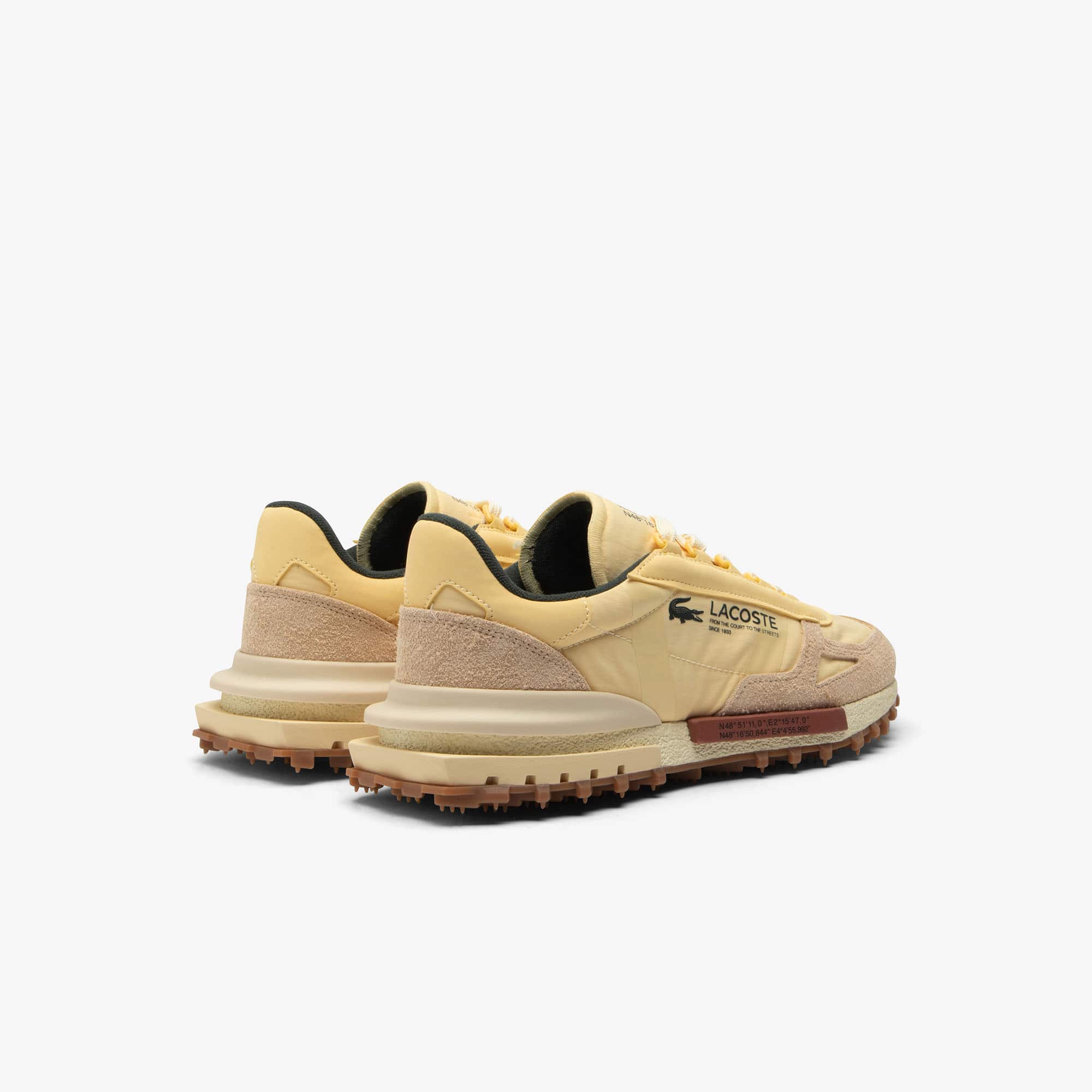 Thumbnail - Lacoste Herren-Sneakers Elite Active - LT YLW/GUM Size 46