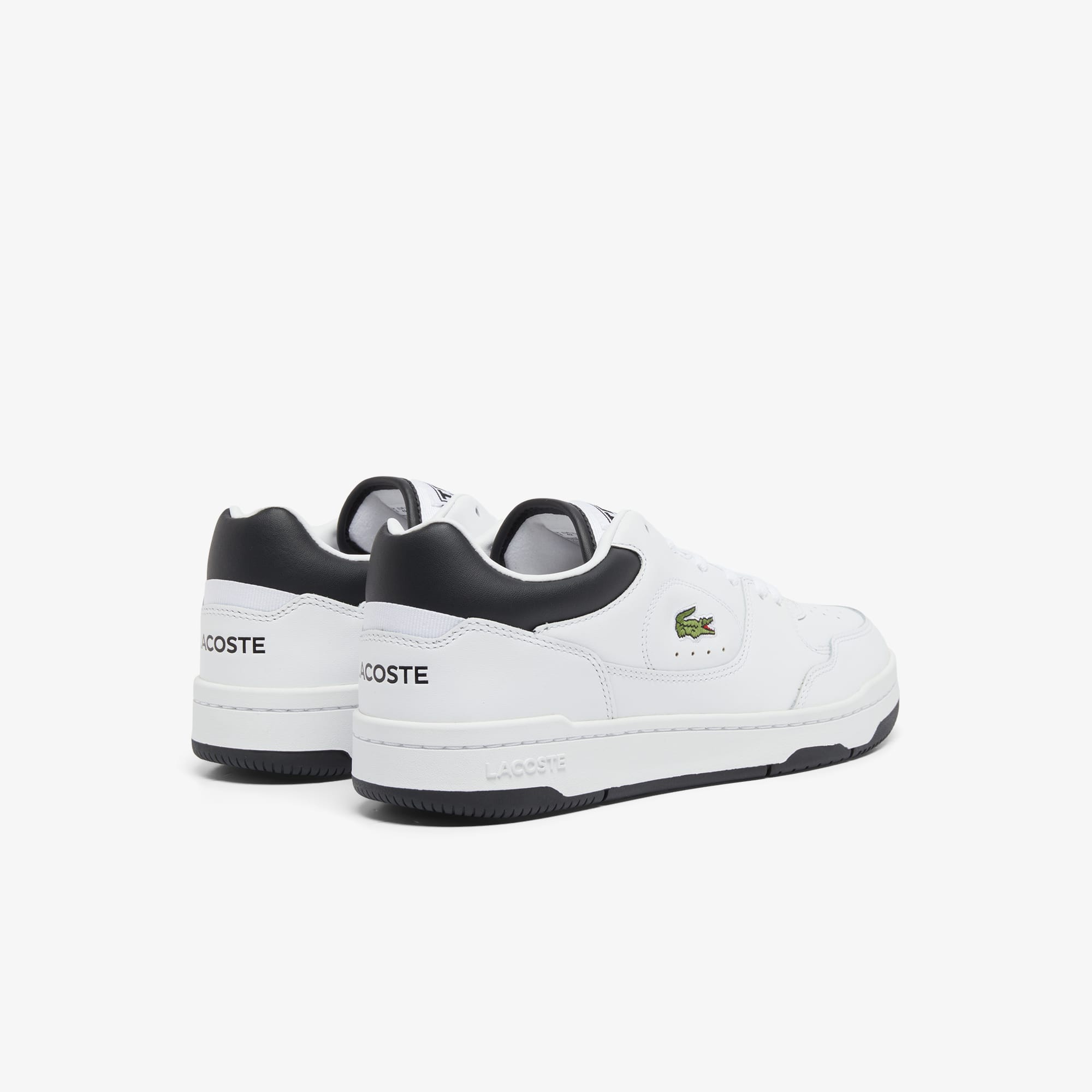 Thumbnail - Lacoste Herren-Sneakers Linedrive aus Leder - WHITE/BLACK Size 46.5