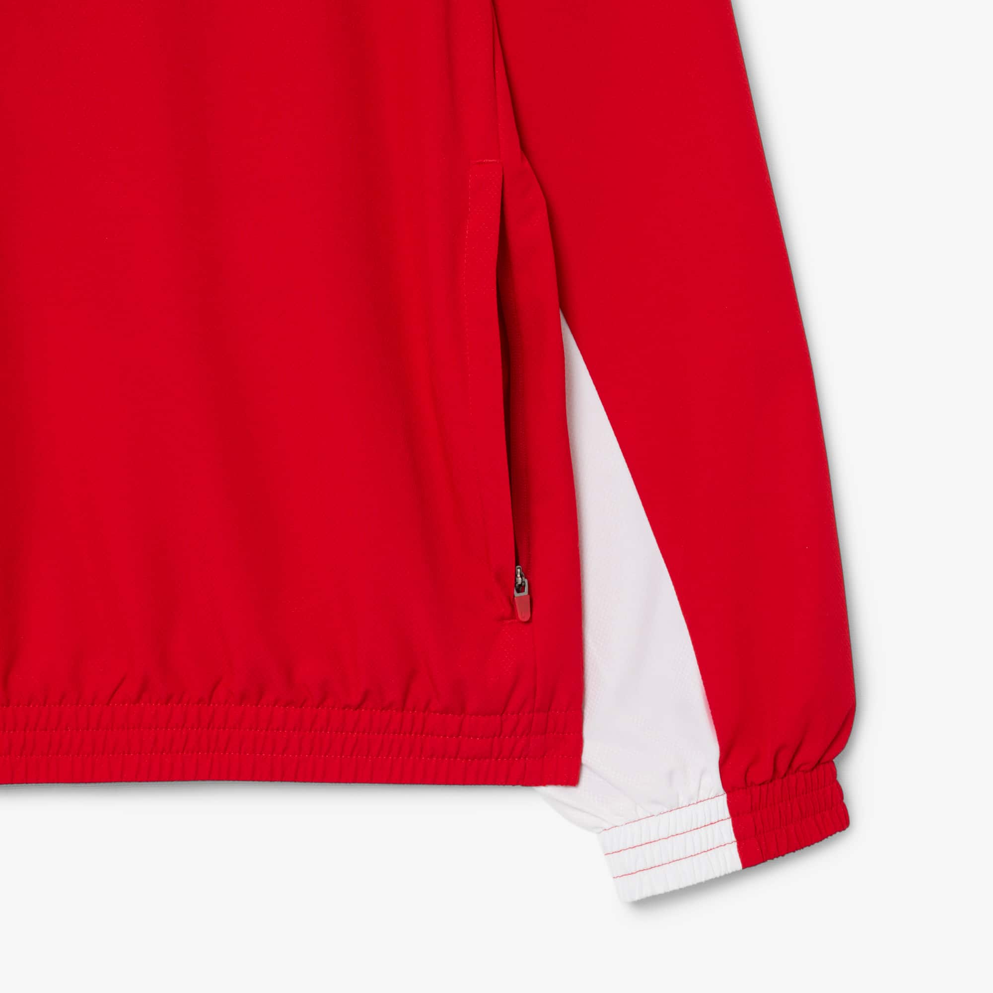 Thumbnail - Lacoste Sportjacke mit Colorblock-Design - Rot Size S