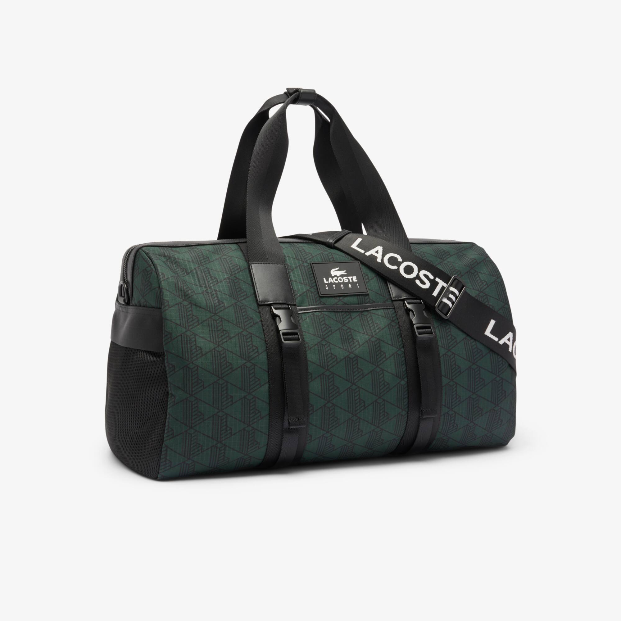 Thumbnail - Lacoste Große Boston-Sporttasche The Blend - MONO SINOPLE NOIR Size One Size