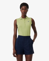 Golf-Polohemd aus Stretchgewebe mit UV-Schutz, Slim Fit