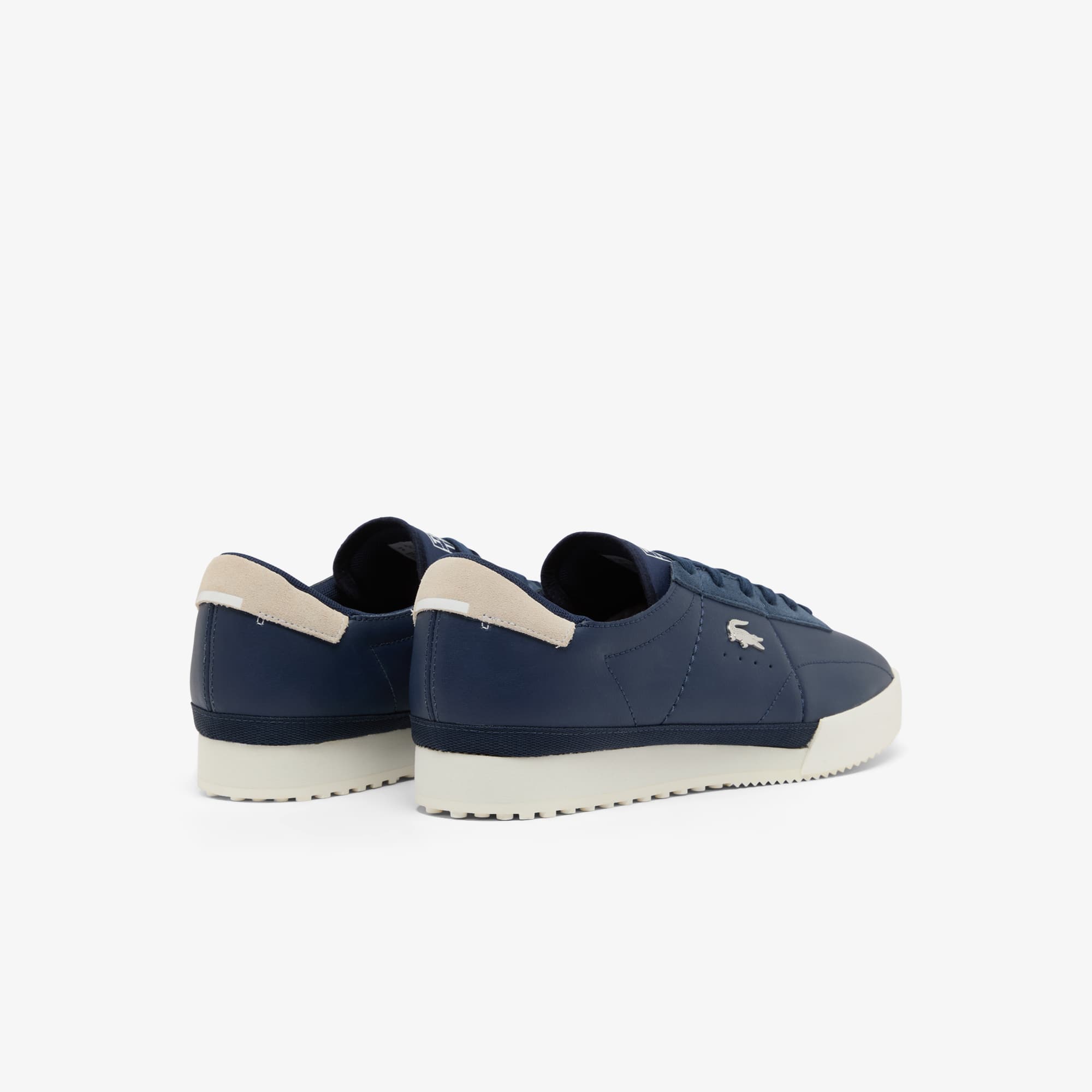 Thumbnail - Lacoste Herren-Sneakers Aura - NVY/OFF WHT Size 39.5